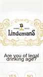 Mobile Screenshot of lindemans.be